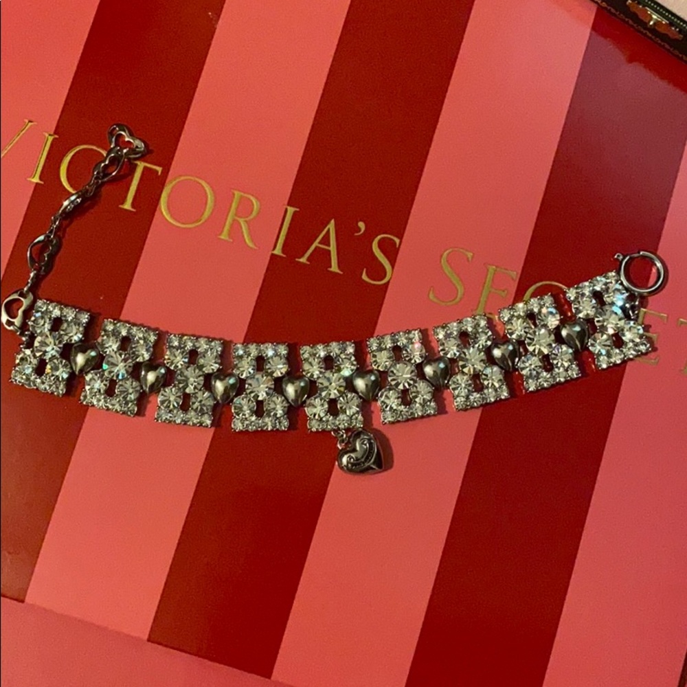 NEW JUICY COUTURE DOG COLLAR DIAMOND NECKLACE RHINESTONE BLING PAVE SWAROVSKI - Picture 10 of 16